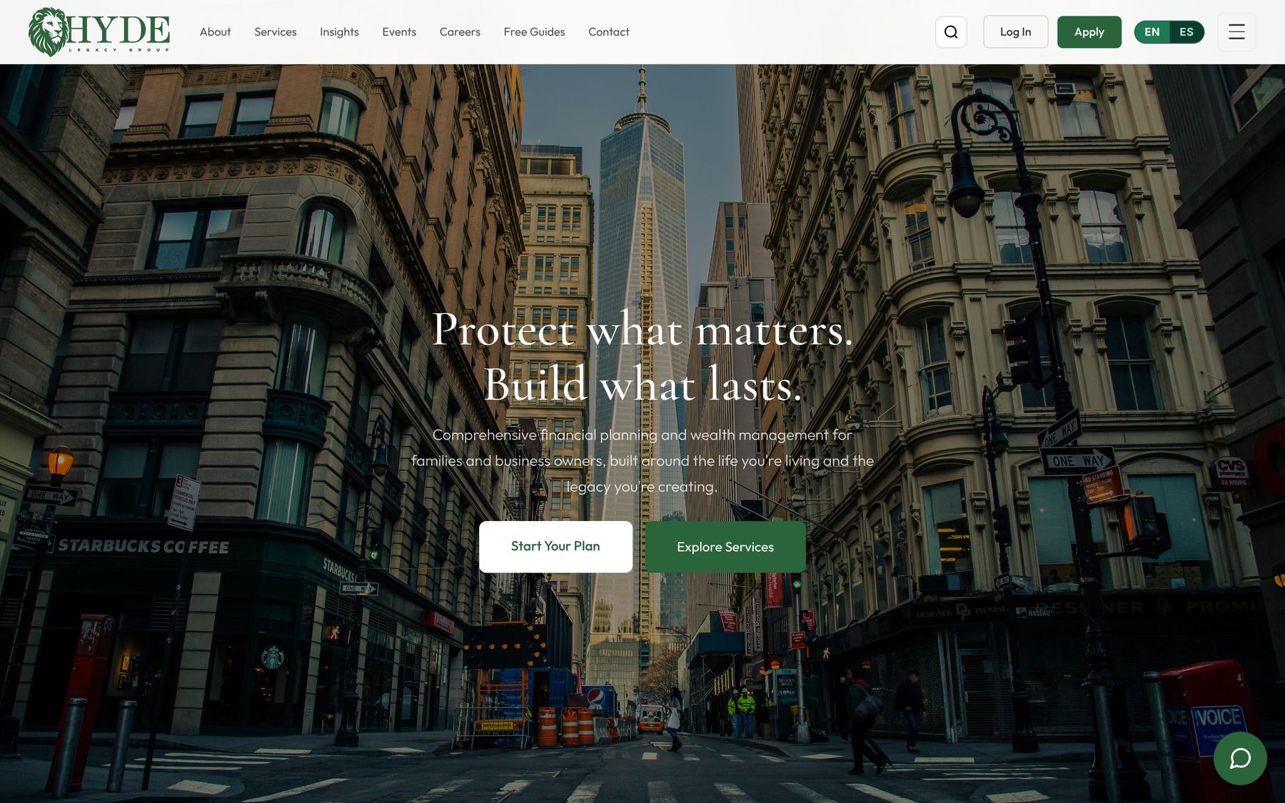 Wealth management website built by Ometz